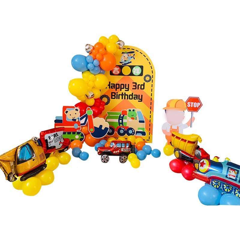子Q板小汽布车主题男孩生宴10日0天置气球装饰场景EVM布置KT板,节庆用品/礼品,装扮布置套餐,淘宝优惠券,粉丝福利购,淘宝优惠卷