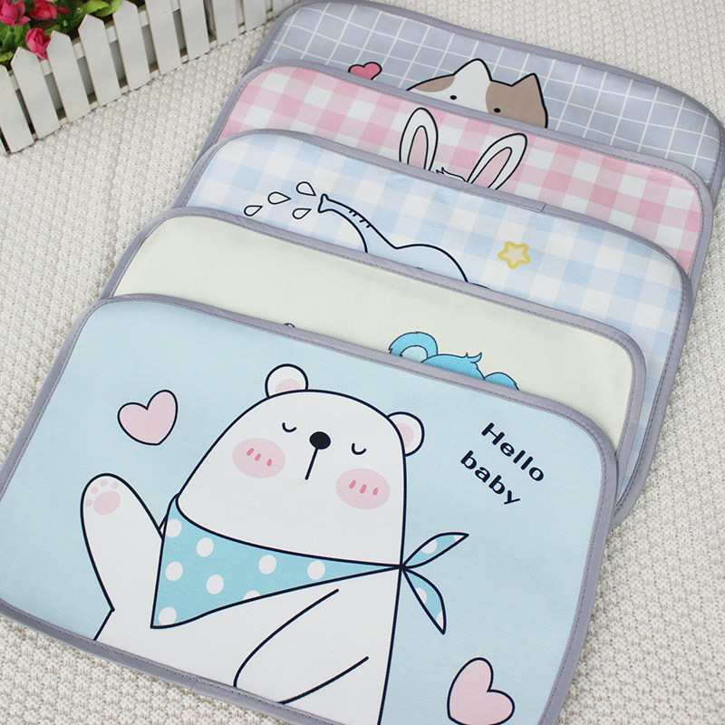 夏季儿童冰丝枕套30x50枕芯套夏天枕头套幼儿园学生单人枕套40x60