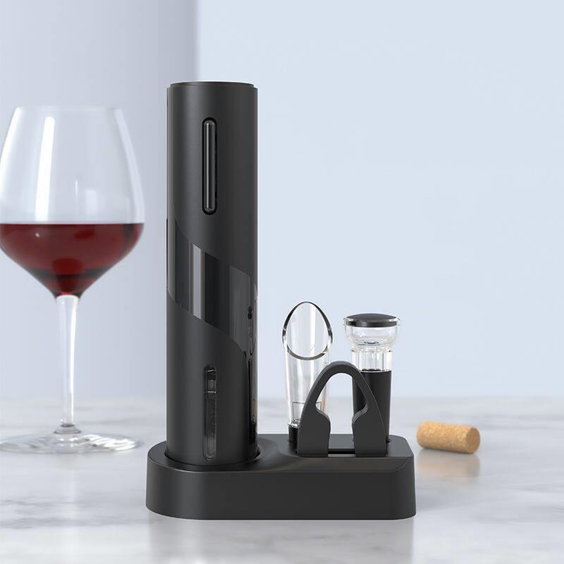 PTZER可充电红酒电动开 瓶器套装葡萄酒开 酒送切锡刀家用简易自
