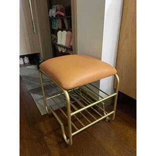 北欧入门换鞋凳坐垫鞋柜坐凳一体家用门口轻奢小50cm穿鞋凳进门凳