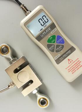 DS2数显推拉力计测力计拉压力外置微型大量程S型传感器500/5000kg