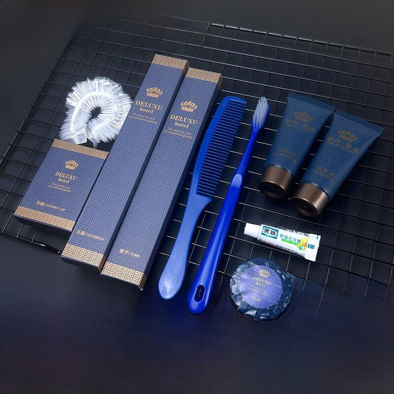 采购产品酒店一次性洗漱用品，酒店牙刷和牙膏二合一套装，B&B客