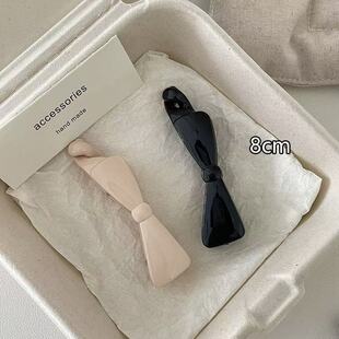 香蕉蝴蝶结小号夹女后脑勺竖夹便捷抓夹新款 高马尾神器固定抓夹子