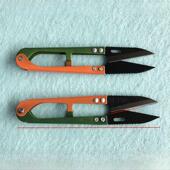 亿加良868钨钢小纱剪家用弹簧U型线头剪刀DIY十字绣裁缝手工剪刀