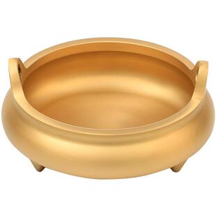 贡香线香炉家用纯铜大号焚香炉沉香茶道檀香薰香炉室内双耳线香插