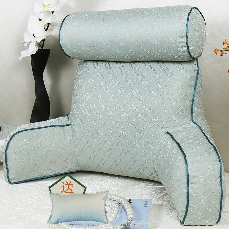 腰靠背垫老人床上靠背枕超大加厚飘窗台护颈护腰孕妇喂奶读书靠背