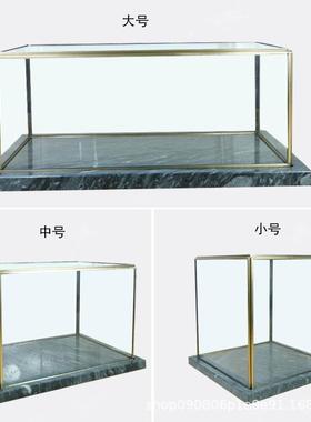 大理石方璃形PZ865玻罩摆现代简约厅样板房间展工艺品展示件陈列