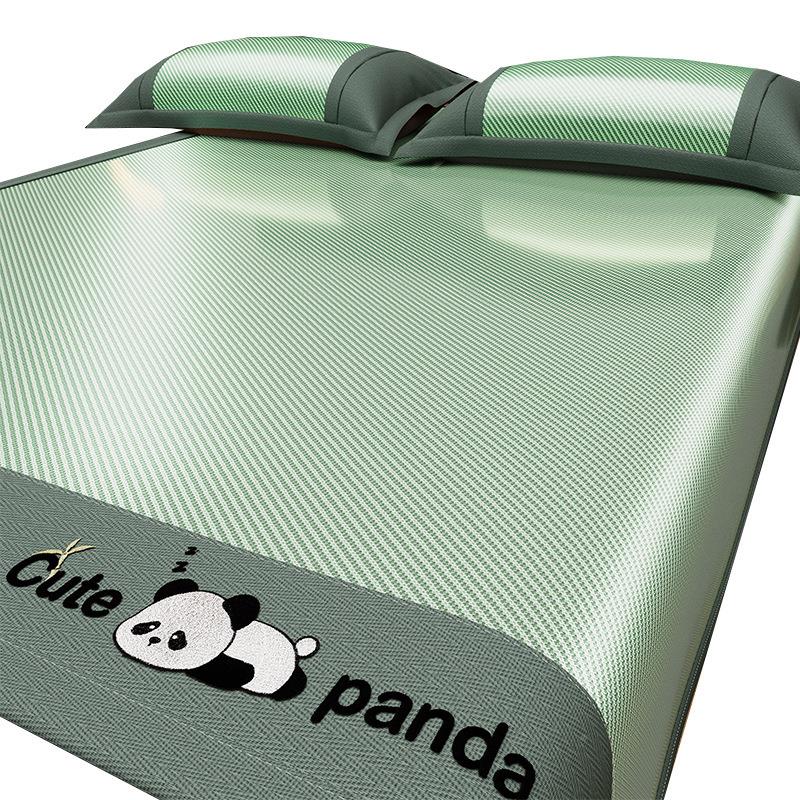 夏母婴级冰丝凉床单床笠夏天席空调软季席XL-2025竹席子婴儿可用