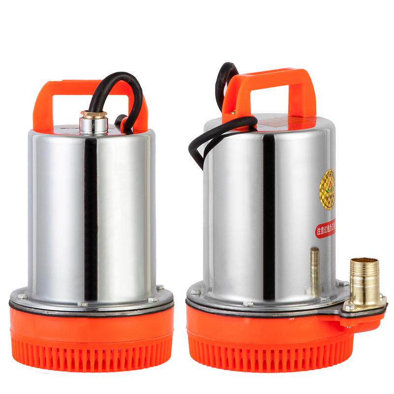 直流泵12V48V直流潜水泵微型潜水泵直流水泵家用水泵抽水泵电动