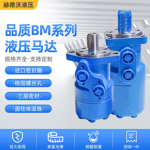 液压马达BM2/BMR-80/100/125/160/200/250/315/400模具用油马达