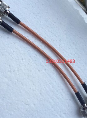 N/L16-JJ射频工业级馈线 高频N双公RG142双屏蔽AP跳线 L16公转公
