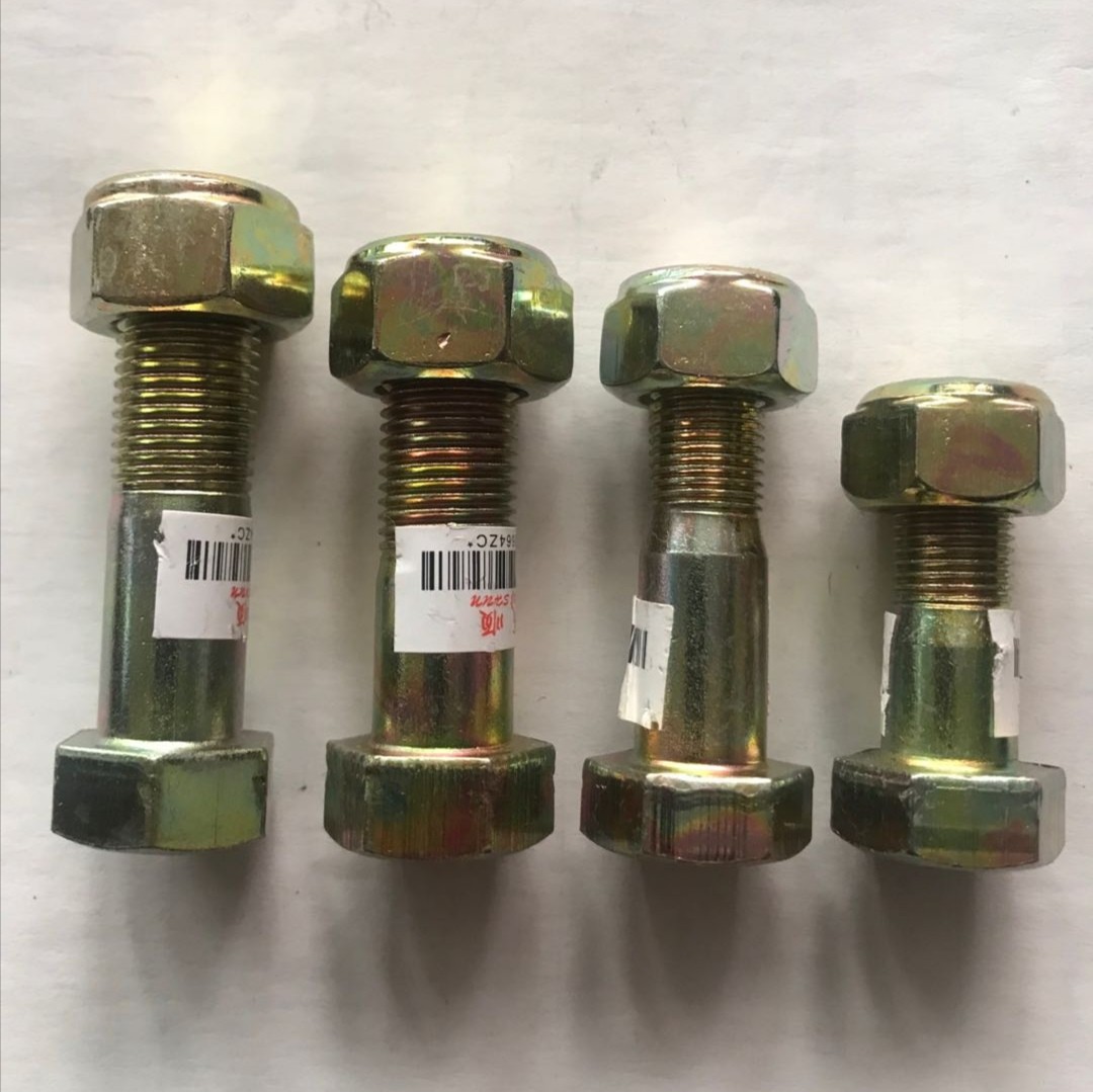 nj131bj130eq140eq153货车传动轴螺丝高强度40铬钢自锁帽防脱螺栓