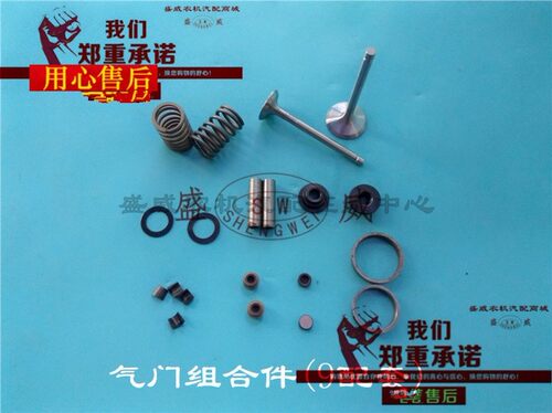 单缸风冷柴油机配件 凯马款178F/186F 气门六组合 六配套 七配套