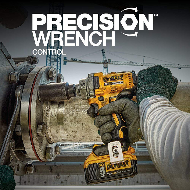 得伟18/20V锂电无刷冲击电动扳手DCF894/880M/P2汽车维修架子工风