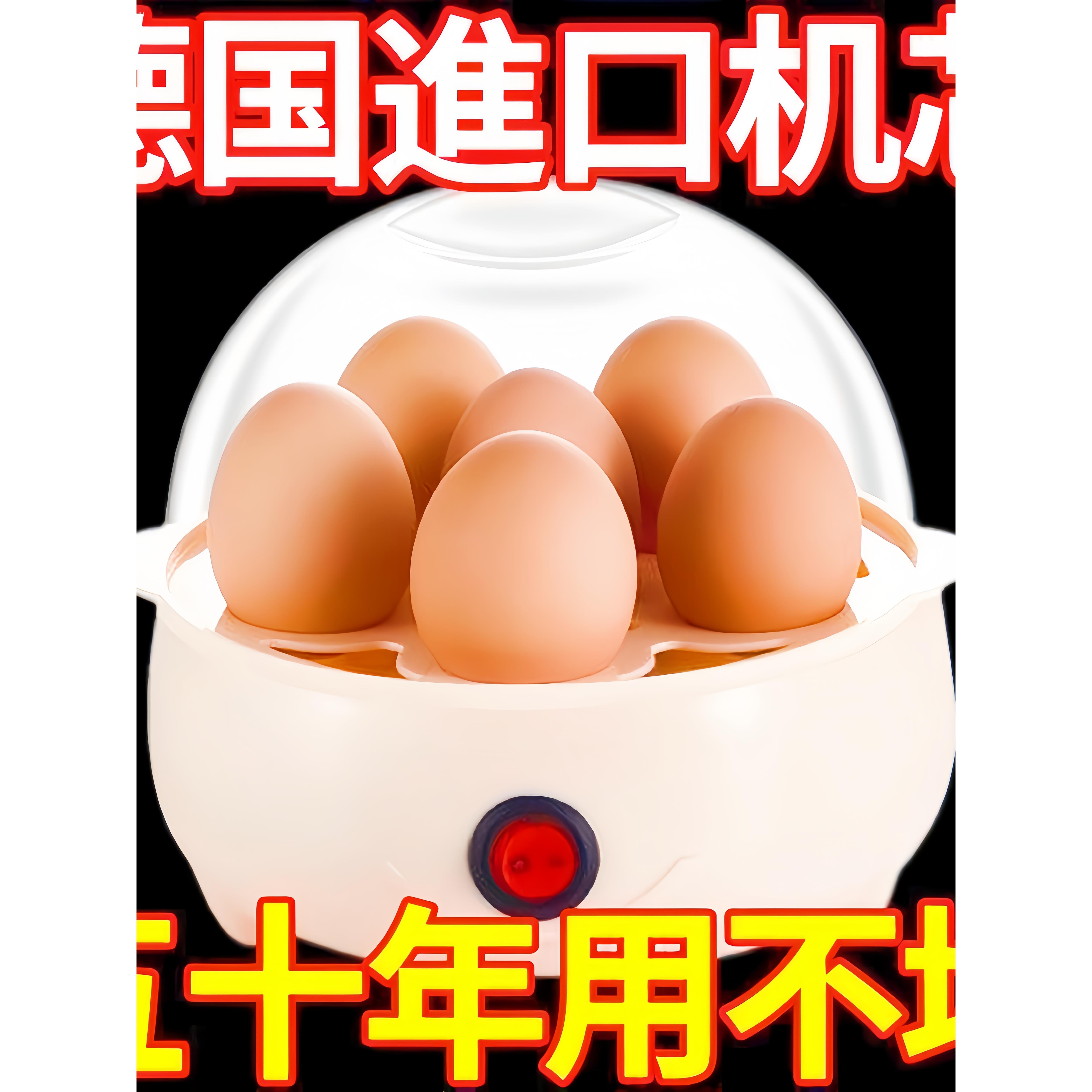 蒸蛋器防干烧多功能家用双层煮蛋器小型蒸蛋羹蒸蛋神器早餐机迷你