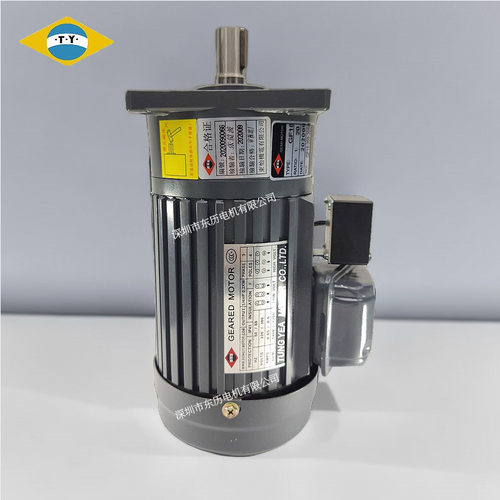 TUNG YEA GEARED MOTOR东怡减速电机GF18 1/4HP 0.2KW三相马达