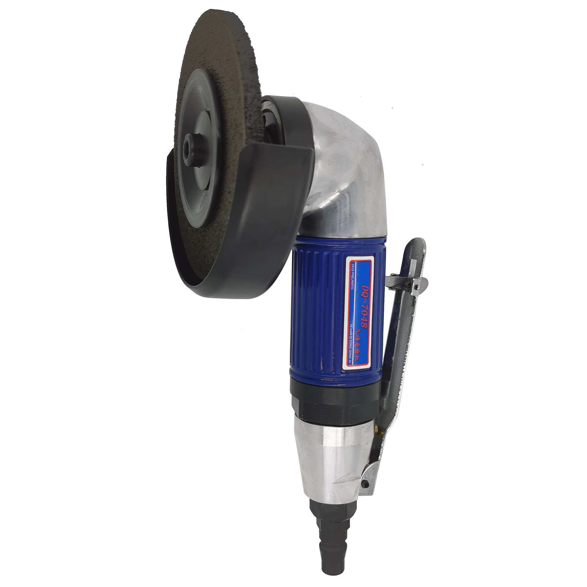 供应气动角磨机压板式气动抛光机100角向磨光机dq7048气动砂轮机