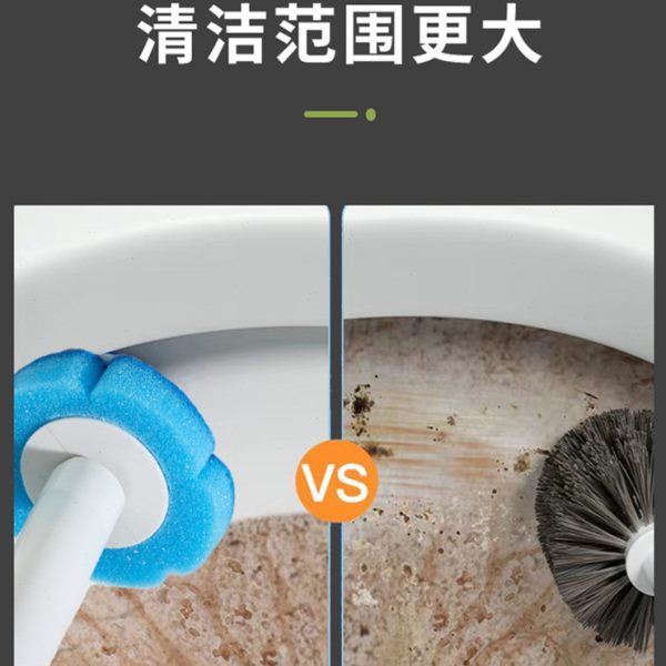 家用神器卫生间轻奢清洁无死角自替换头一次性马桶刷洁厕壁挂厕所