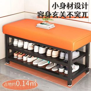 凳家用入户门皮革可坐坐垫子玄关 凳长条凳门口软包衣帽间一体换鞋