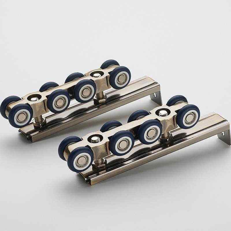 移门推拉门吊滑轮轨道滑轨家用上厨房吊卫生间吊木门五金配件轨轮