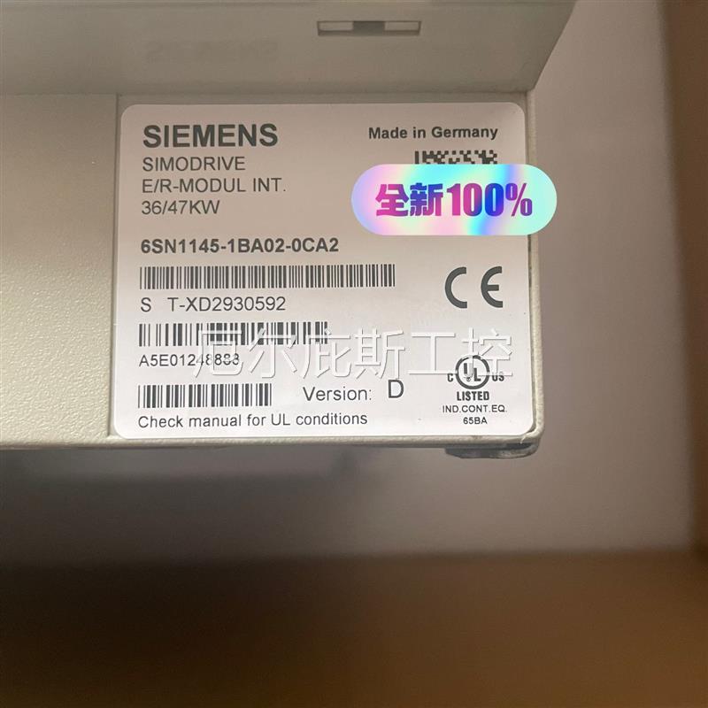 咨询报价6SN1145-1BA02-0CA2 西门子611电源模块3