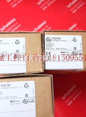 议价 PI2797 易福门全新压力传感器 PI-001BREA01-MFRKG/U现货工