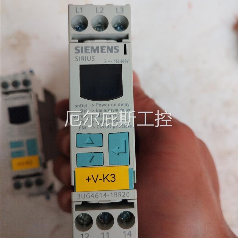 咨询报价原装西门子监控继电器3UG4614-1BR20 一个,3UG