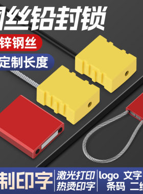 德国封锁一次性铝合金钢丝封条