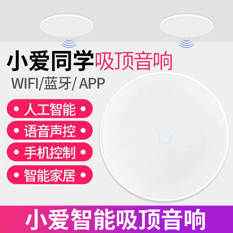 233621 B700A定制版吸顶音响支持小爱同学控制音响智能家