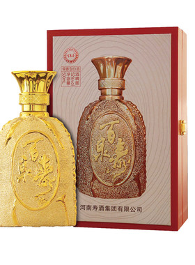 百泉春儒香型白酒 52度 地寿酒 纯粮酿造