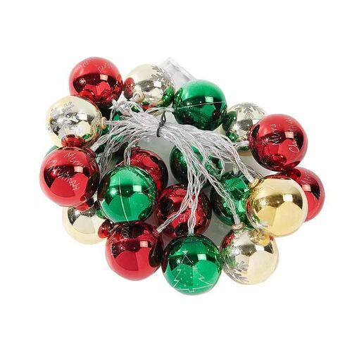 圣诞节树灯装饰品彩灯球闪灯串灯装扮氛围店铺橱窗挂饰创意小挂件