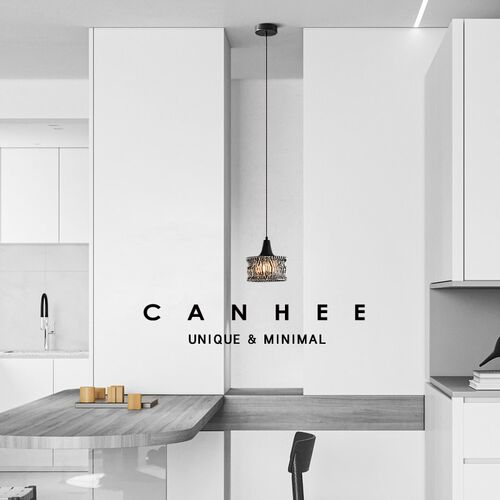 灿赫意式极简床头小吊灯复古美式卧室吧台玄关玻璃吊灯