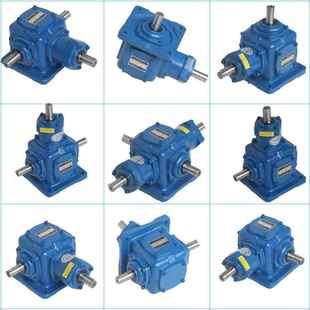 T4换向器t7型转向器减速机小型T2 8多功能螺旋锥齿轮直角齿轮箱