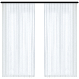 窗帘纱帘透光不透人飘窗阳台客厅白色纱帘白纱幻影纱防猫抓金刚纱