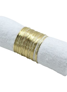 样板间毛巾摆件卫生间美容院床上卫浴店装饰品样板房毛巾扣软装