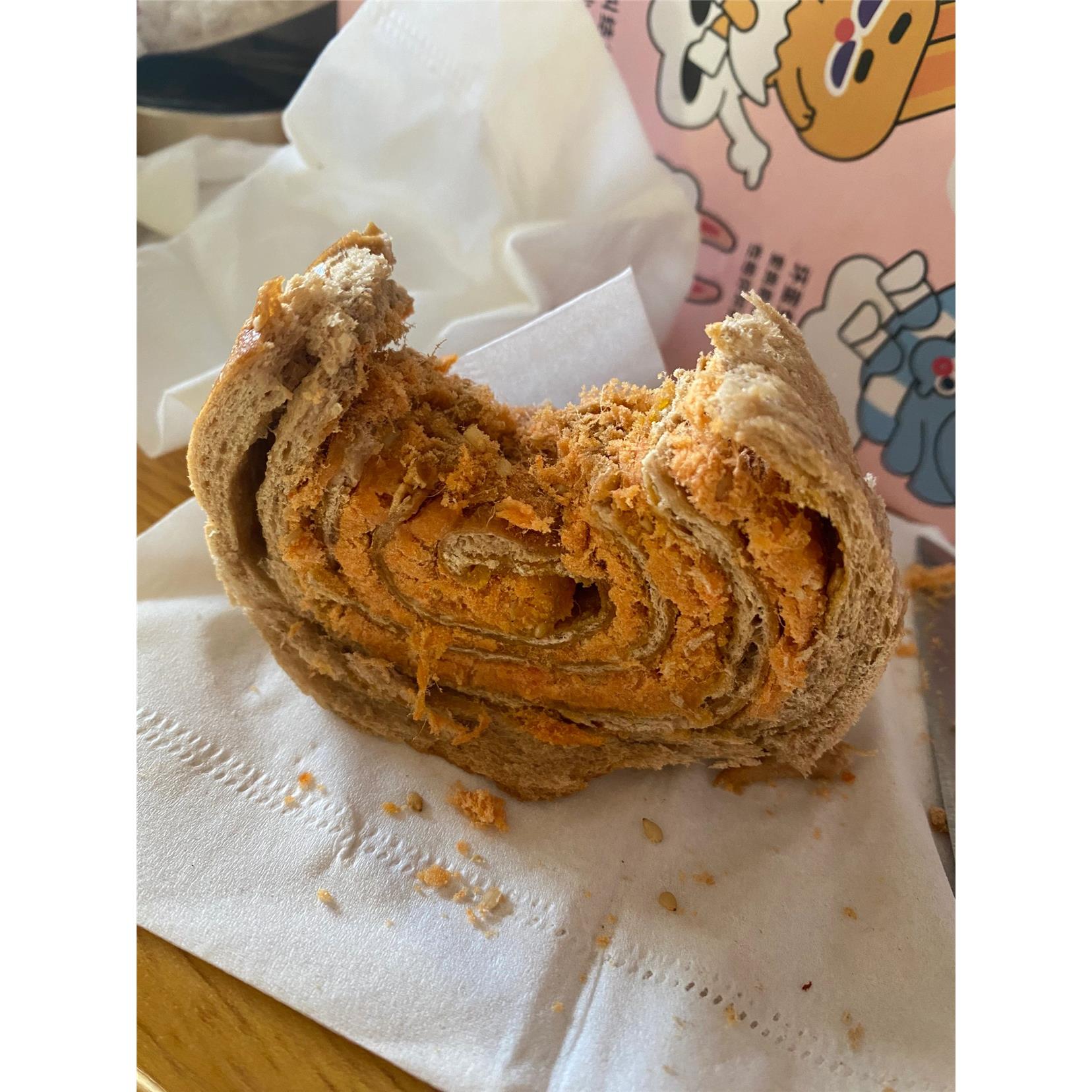 宏森香葱蛋黄肉松大列巴芝士俄罗斯列巴手撕吐司葡萄干核桃仁面包