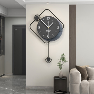 创意时钟挂墙家用 个性 现代简约艺术钟表客厅玄关背景装 饰挂钟时尚