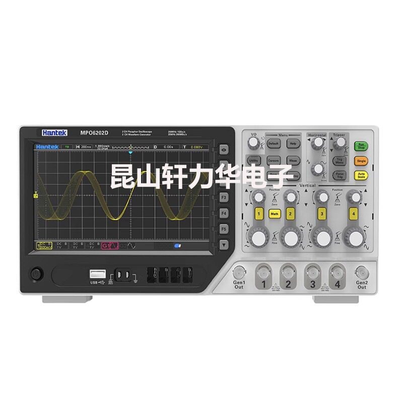 汉泰Hantek MPO6084D MPO6104DM PO6204D四通道示波器+逻辑分析仪图片