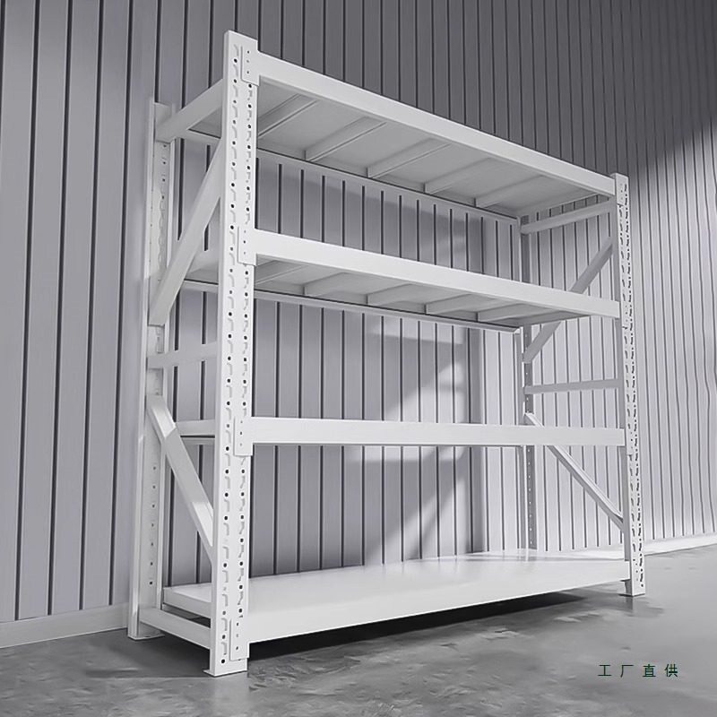 货架置物架多层商用架子超市储物架落地收纳架超强承重快递展示柜图片