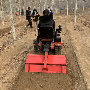 履带式旋耕机果园耕地犁田起隆耕田机 小型柴油农田翻地松土机