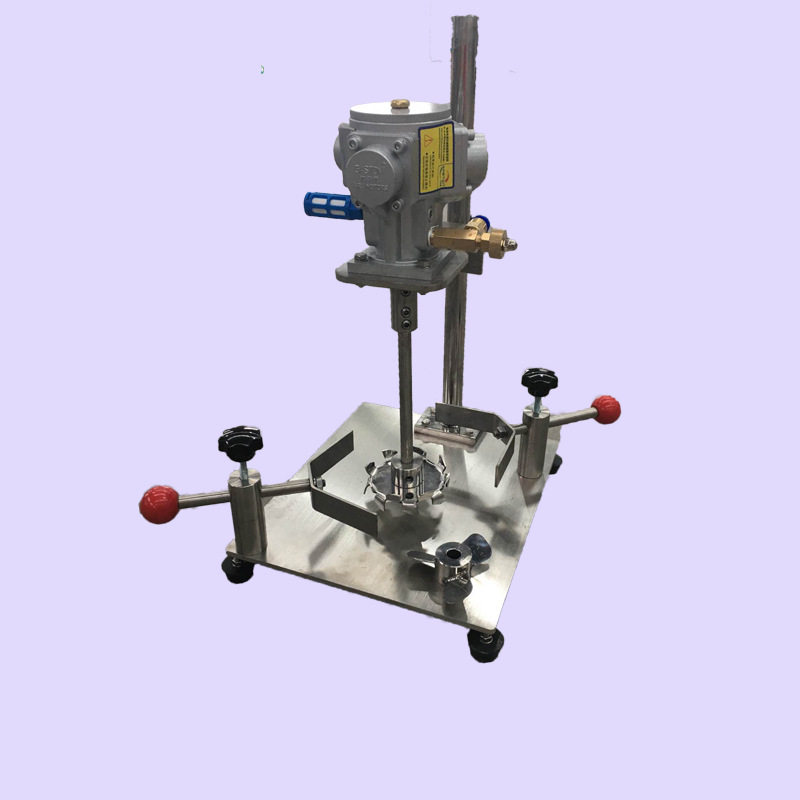 厂家直供实验室桌上型气动搅拌机 2-10L桶用夹式搅拌器加斯顿