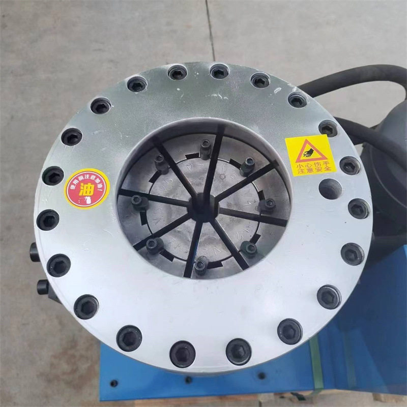 液压胶管扣压机钢管缩管机全自动缩管机数控压管机高压油管缩管机