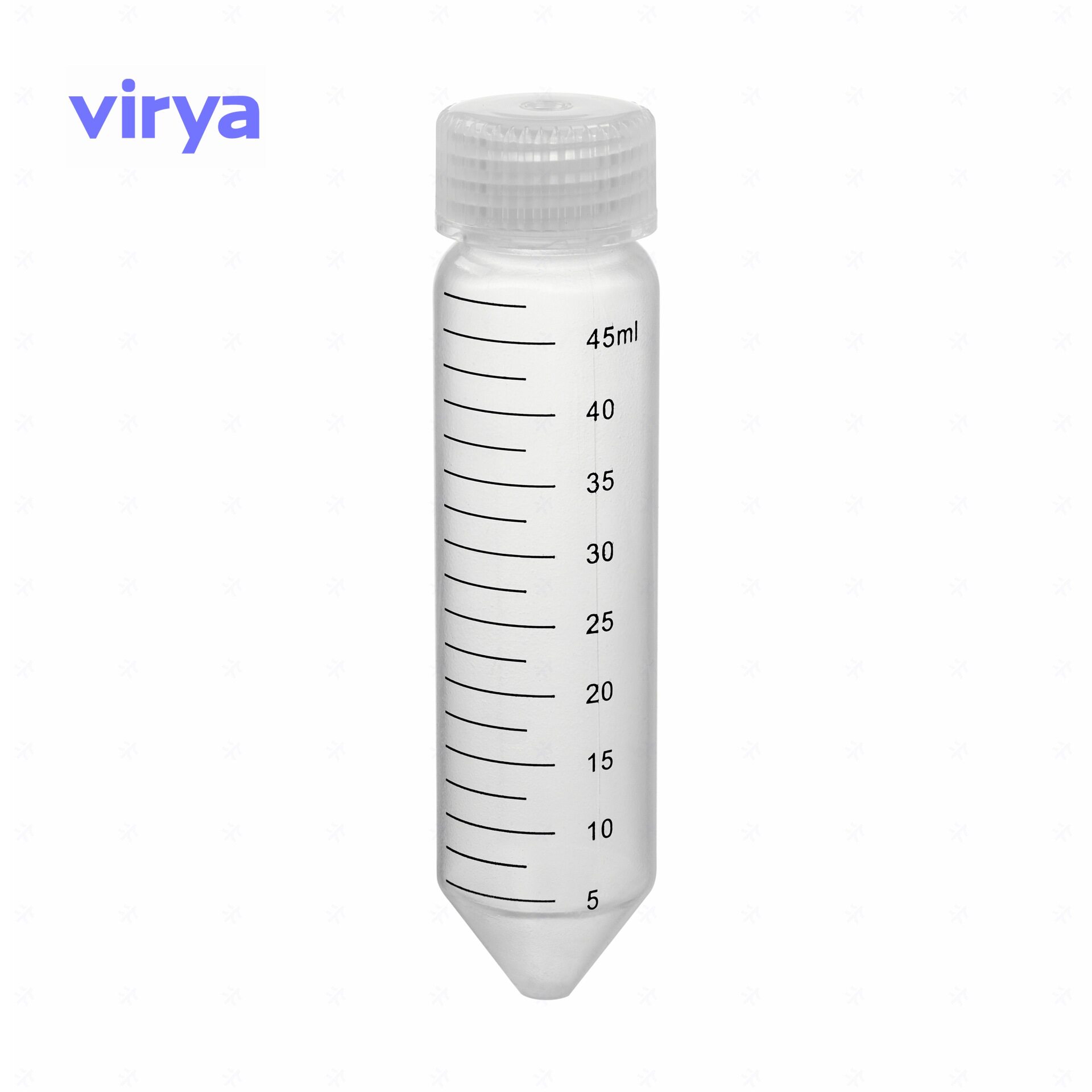 维尔亚Virya 15ml无金属离心管旋盖锥底灭菌 聚丙烯材质3121506