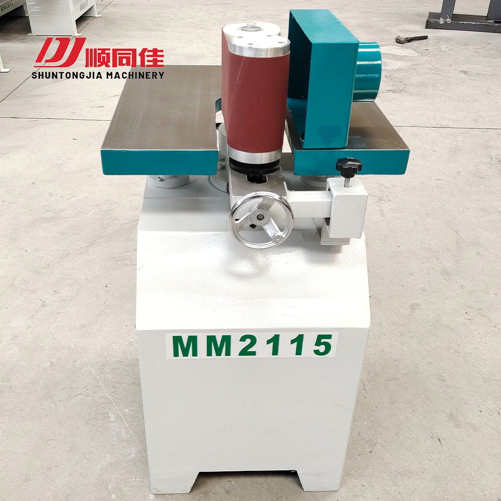 顺同佳小型砂光机 手动抛光机 立式海绵轮打磨机 MM2115海绵砂