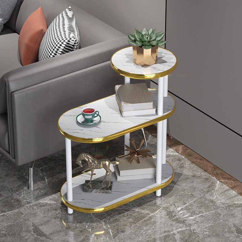 沙发边柜侧边柜茶几边几可移动客厅置物架角几简约简易家用小桌子