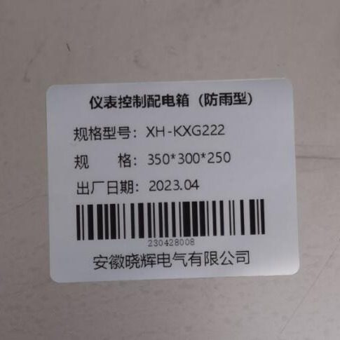 仪表控制箱XH-KXG222配电箱低压配电柜箱