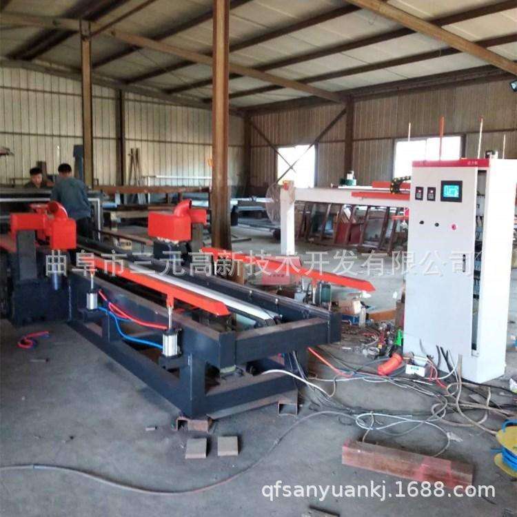 板材切割锯 木工纵横四边锯 自动推板木门四边锯