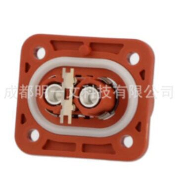 ELR2A04 橙色 2P AMPHENOL 高压件连接器 全新C10-738025-2AP4