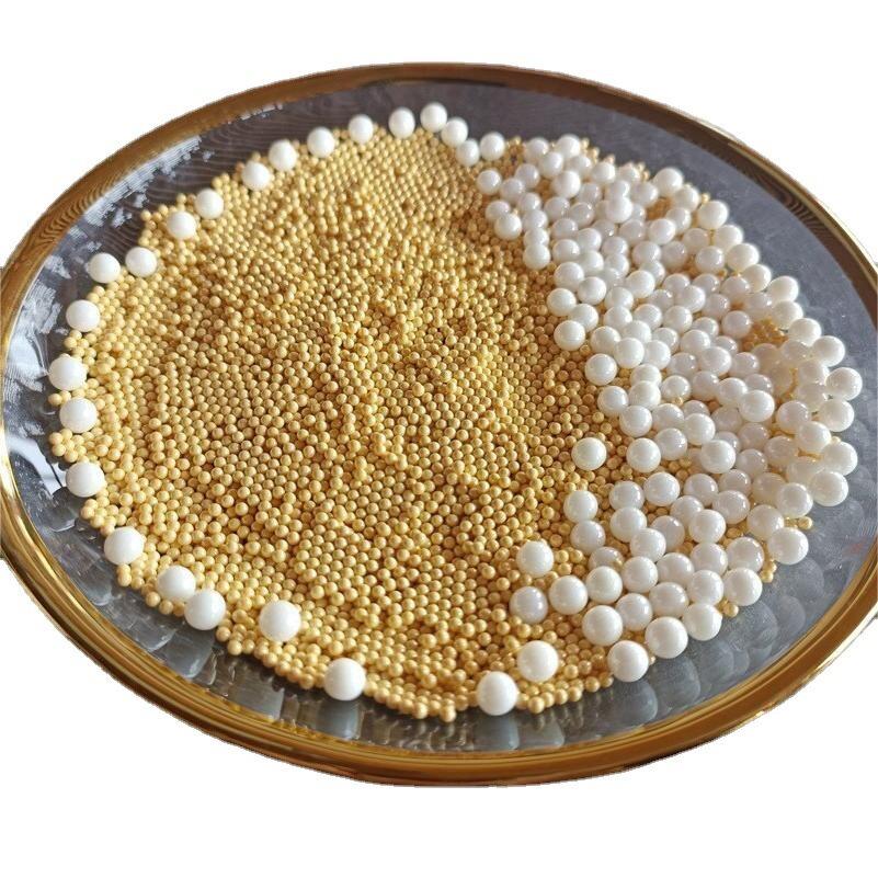 铈稳定氧化锆珠黄色磨料厂家优惠研磨锆珠铈锆珠现货供应