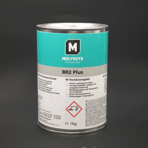 正品陶熙道康宁摩力克MOLYKOTE BR2Plus进口二硫化钼润滑脂导轨脂